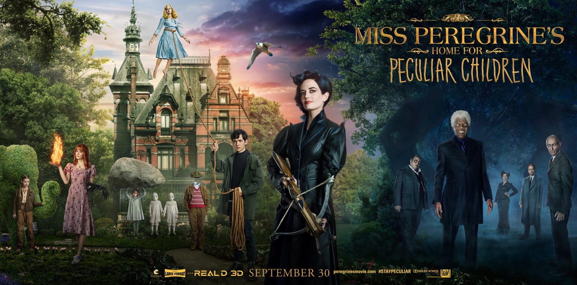 What Is Tim Burton Like Behind the Scenes? The Stars of Miss Peregrine's  Home for Peculiar Children Tell All! - Parade